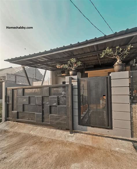 7 Inspirasi Desain Pagar Minimalis Untuk Rumah Type 36 Terbaru Gubuk Kita