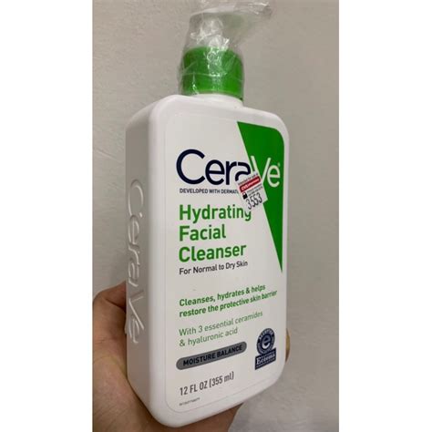 Cerave Cerave Hydrating Cleanser 355ml Usa Shopee Malaysia