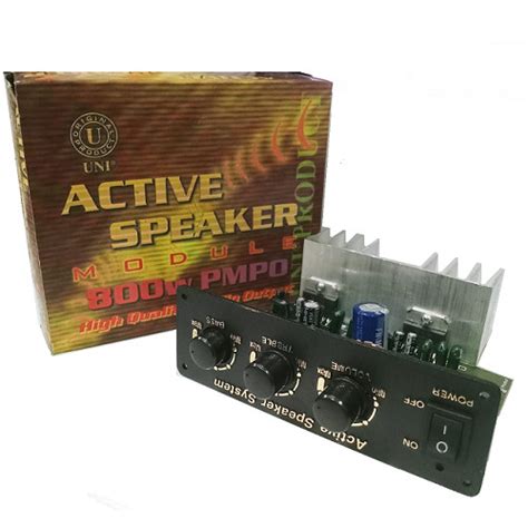 Jual Kit Module Speaker Aktif Stereo Pmpo V Dc Tda W