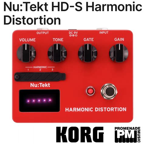 Korg Nu Tekt HD S Harmonic Distortion