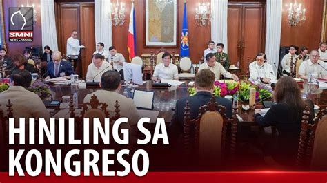 Pbbm Hiniling Sa Kongreso Ang Mabilis Na Pagpasa Ng General