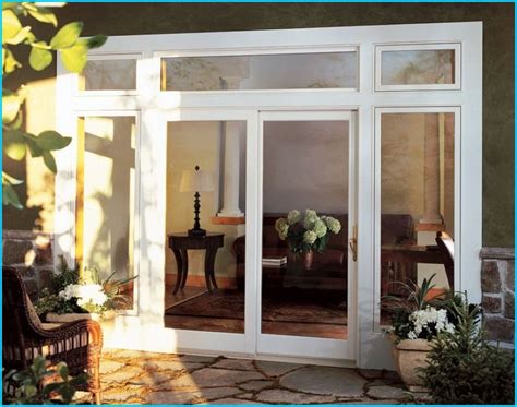 Menards Sliding Patio Doors For The Best Door Home Build Designs Ventanales Corredizos