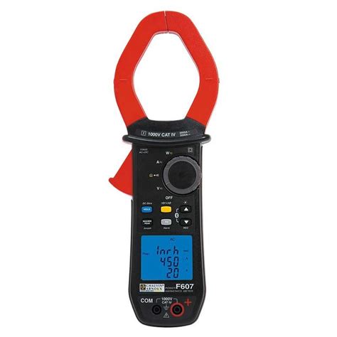 Chauvin Arnoux F607 Power Harmonics Clamp Meter Max Current 2kA Ac