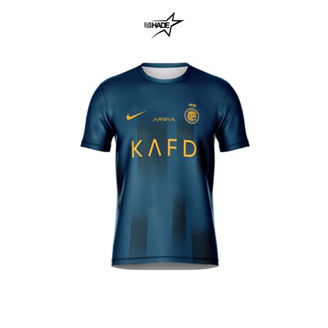 Jual Baju Kaos Jersey Al Nassr Ronaldo Away 2023 2024 Custom Nama Full