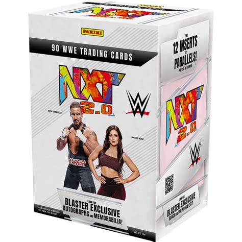 WWE 2022 Panini NXT 2 0 Wrestling Trading Cards Blaster Box 6 Packs