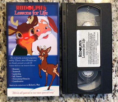 Rudolphs Lessons For Life Vhs Includes Vhs Tape And Case As Pictured