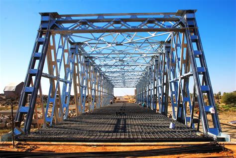 Puente De Braguero De Acero Temporal Galvanizado De Puente Colgante De