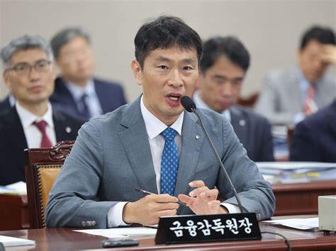 2023 국감 이복현 금감원장 “허술한 금융사 내부통제 강화ceo에게 책임 묻겠다” 전자신문