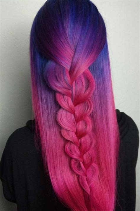 29 Inspirational Ideas To Braid Your Purple Hair