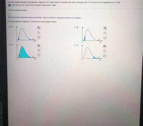 Solved Find The Critical Value S And Rejection Region S Chegg