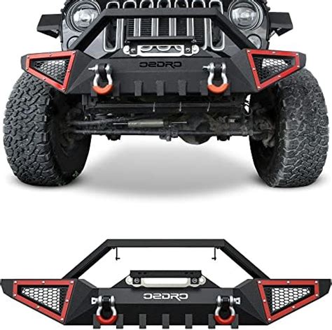 Kybolt Front Bumper Compatible With 2007 2018 Jeep Wrangler Jk And Unlimited Rock