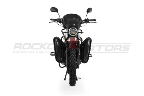 Мотоцикл дорожный ROCKOT QUEST 150 (белый/красный глянцевый, ЭПТС ...