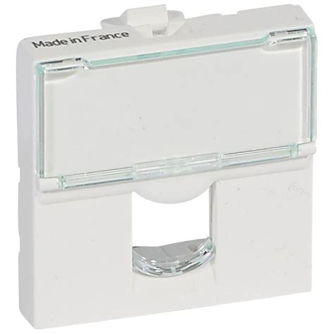 Adaptador Mosaic para RJ 45 para 1 conector Systimax 2 módulos