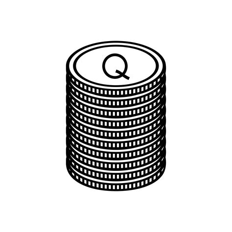 Guatemala Currency Symbol, Guatemalan Quetzal Icon, GTQ Sign. Vector