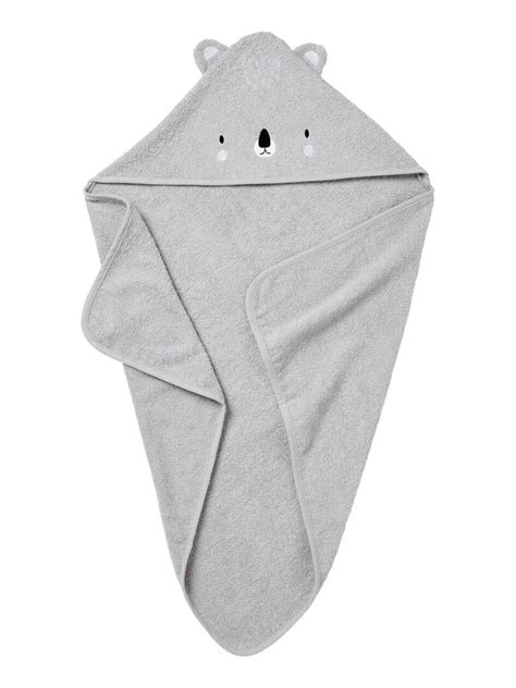 Cape De Bain X Cm Ludique Koala Gris Gris Kiabi