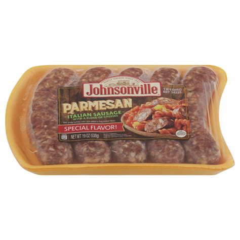 Save On Johnsonville Parmesan Italian Sausage Ct Order Online