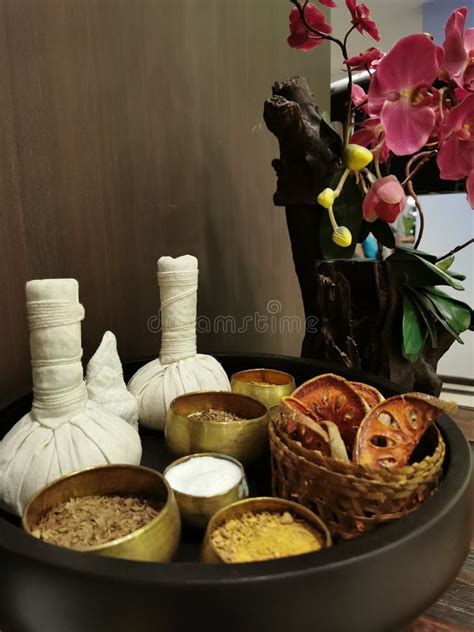 Thai Herbal Traditional Medicine Stock Photo Image Of Medicine Heal