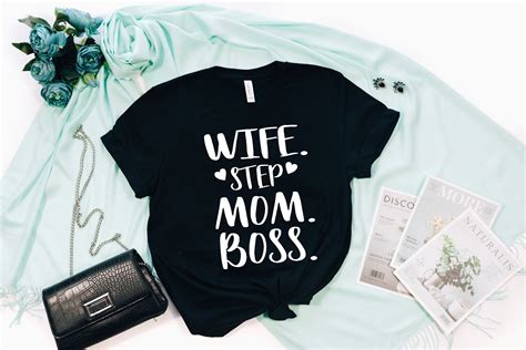 Wife Stepmom Boss Shirt Best Bonus Mom Ever T Shirt Bonus Mom Shirt