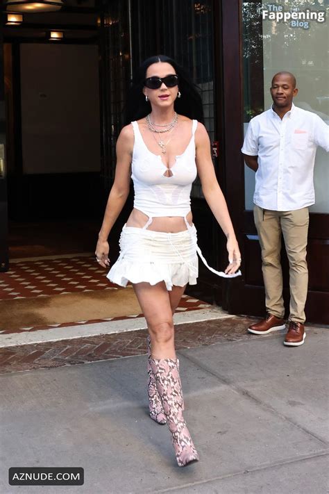 Katy Perry Sexy Stuns In A Hot Revealing Outfit In New York City AZNude