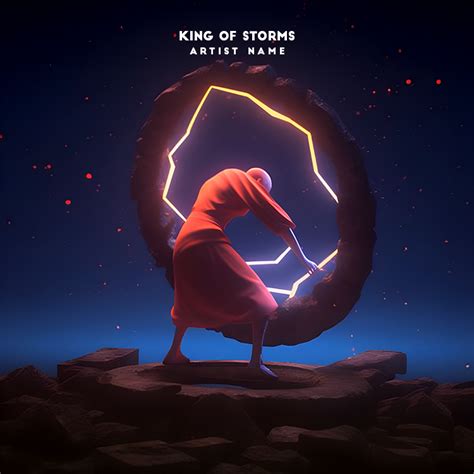 King Of Storms Pre Made Album Artwork Services For Musicians