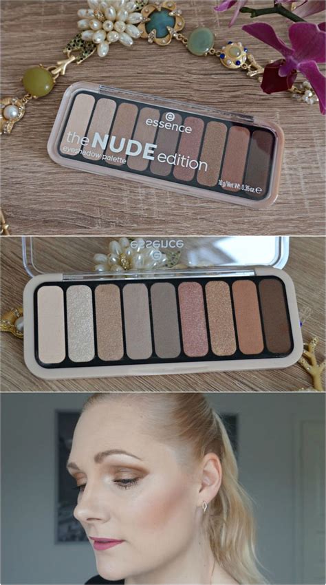 Essence The Nude Edition Eyeshadow Palette Makeup Look Essence Eyeshadow Essence Cosmetics