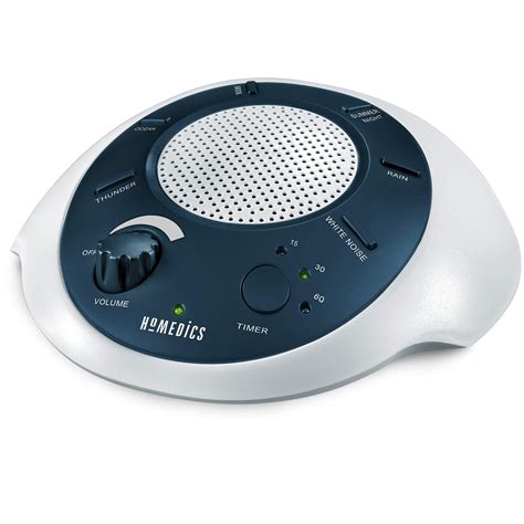 Homedics Soundsleep White Noise Sound Machine Blue Small Travel Sound