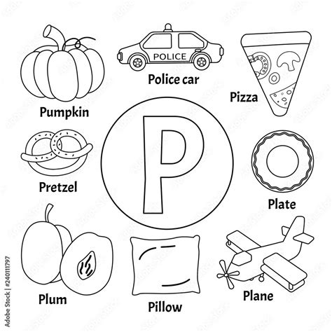 Letter P Coloring Pages Alphabet P Coloring Pages Worksheets Library