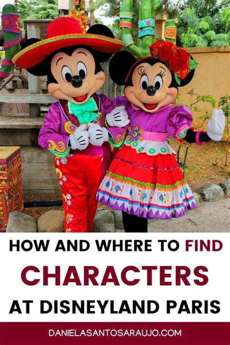 How And Where To Find Characters At Disneyland Paris • Daniela Santos ...