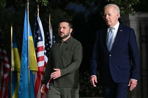 Biden Zelensky Hail 50 Billion G7 Loan For Ukraine Europe The Jakarta Post