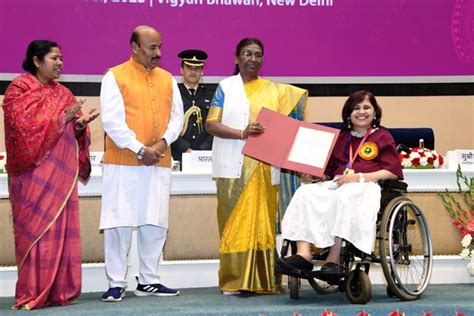 President Murmu Presents National Awards For The Empowerment Of Persons