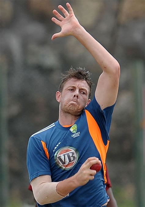 James Pattinson In His Delivery Stride Espncricinfo