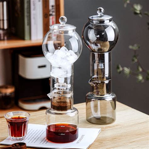 Bincoo Ice Drip Coffee Pot Glass Cold Brew Coffee Maker Household Drip