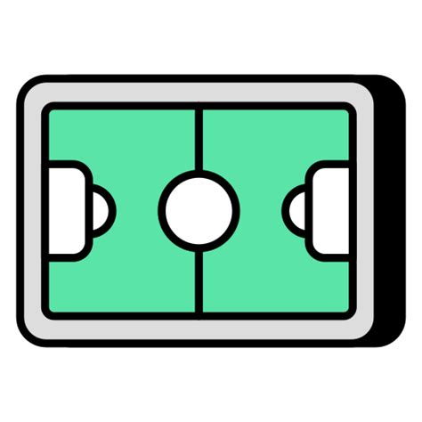 Hockey pitch Generic color lineal-color icon