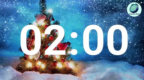 2 Minute Christmas Timer With Music 2 Minute Countdown Youtube