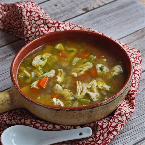 Simple Chicken Soup Gluten Free Society