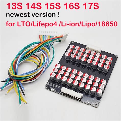 15S 16S 17S 6A Balance Active Equalizer Balancer Lifepo4 LFP Li Ion Ion