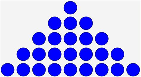 Geometry How To Make Pyramid Patterns Of Circle Shape Using Gridpane