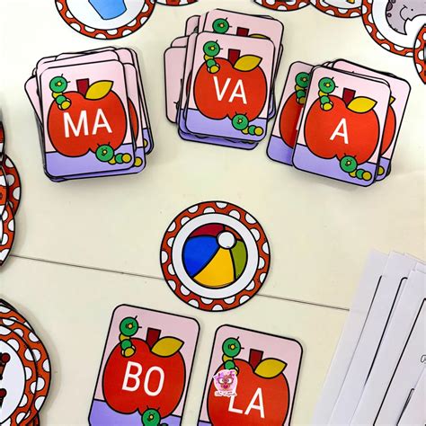 O Que Rima Com Maçã - MAÇÃ DAS SÍLABAS Rai Corujinha Recursos