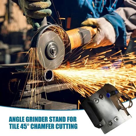 Type Angle Grinder Stand For Tile Degree Chamfer Cutting Metal