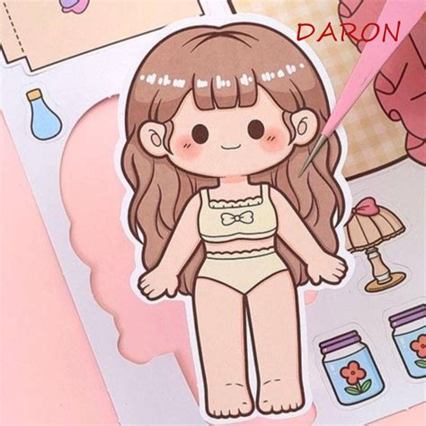 DARON Pinch Music Quiet Book Kawaii Sticker Book Telado Busy Book