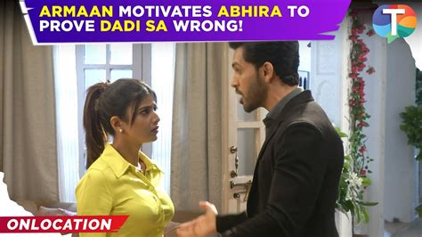 Yeh Rishta Kya Kehlata Hai Update Abhira Gets Angry On Armaan As He