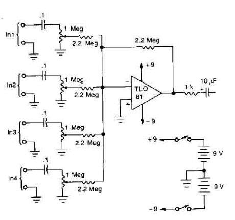 Mixer - Audio Circuit - Circuit Diagram - SeekIC.com