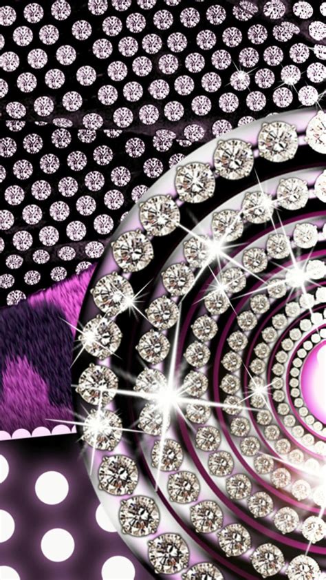 Pin By Daria Russ On Wallpaper Vol 3 Iphone Wallpaper Violet Bling