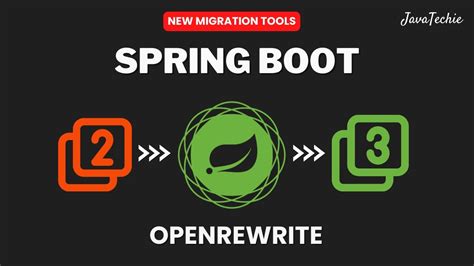 Automate Spring Boot X To X Migration With Openrewrite