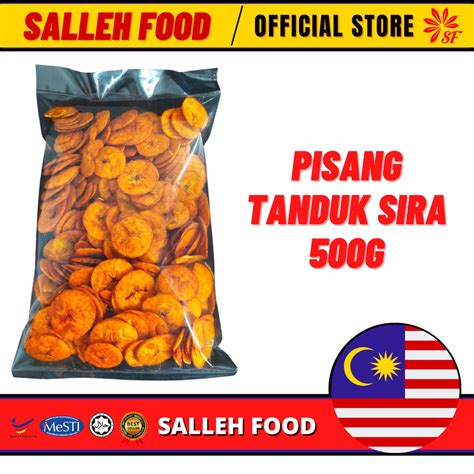 Kerepek Pisang Tanduk Spicy 500g Shopee Malaysia