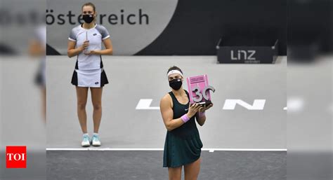 Aryna Sabalenka beats doubles partner Elise Mertens to win WTA Linz ...