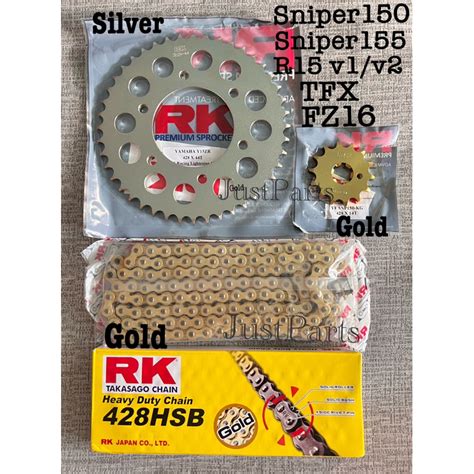 Rk Takasago Sprocket Set With Chain Sniper Sniper R V V