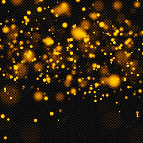 Efecto De Luz Bokeh Dorado PNG Dibujos Bokeh Antecedentes Cubrir PNG