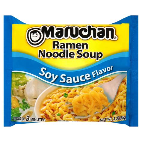 Maruchan Soy Sauce Flavor Ramen Noodle Soup 3 Oz