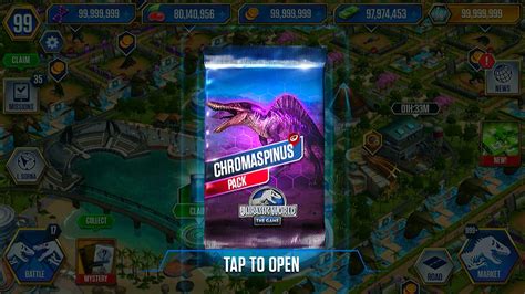 Chromaspinus Pack Tournament All New Warriors Debut Jurassic World The Game Youtube